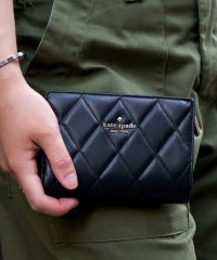 kate spade new york/KATE SPADE ケイトスペード CAREY MEDIUM COMPACT BIFOLD WALLET キャリー ミディアム 二つ折り 財布 レザー Mサイ/506053028