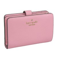 kate spade new york/KATE SPADE ケイト LEIRA MEDIUM COMPACT BIFOLD WALLET レイラ ミディアム コンパクト 二つ折り 財布 レザー Mサ/506053036