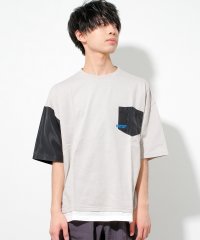 RAT EFFECT/フェイクレイヤードポケットTシャツ/506053344