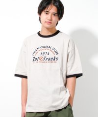 RAT EFFECT/ラット エフェクト RAT EFFECT RAT TRACKS リンガーBIG Tシャツ/506053347