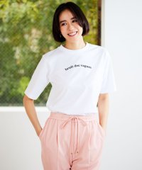 JIYU-KU /【カタログ掲載・WEB限定カラーあり・洗える】ロゴ刺繍 Tシャツ/506053366