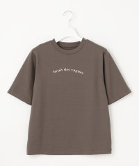 JIYU-KU /【カタログ掲載・WEB限定カラーあり・洗える】ロゴ刺繍 Tシャツ/506053366
