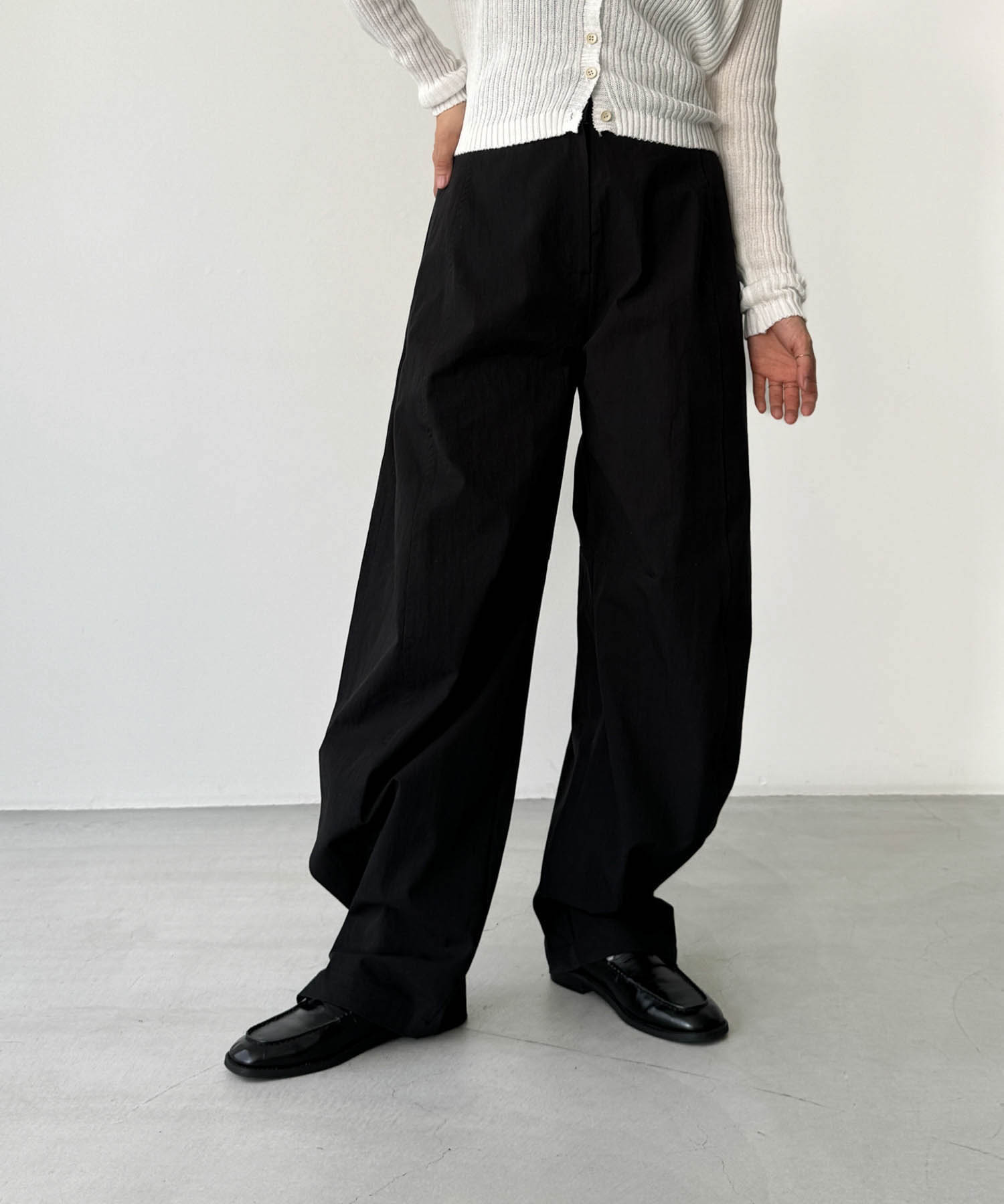 【返品?交換対象商品】 JEAN CANAL キャナルジーン El ナイロン混 mar(エルマール) パンツ