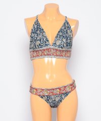 Ungrid(SWIMWEAR)/エスニックパネル　シャーリングビキニ 9EFカップ/506005480