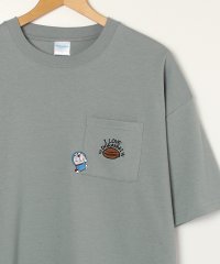 ALWAYS GOOD TIME NEW BASIC STORE/【Doraemon/ドラえもん】刺繍ポケット付きTシャツ/506039475