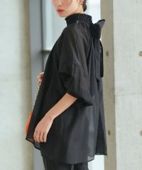 RUIRUE BOUTIQUE/ルイルエブティック RUIRUE BOUTIQUE シアーボリュームバックリボンブラウス/506047921