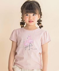 Noeil aime BeBe/フラミンゴプリントTシャツ(80~130cm)/506048349