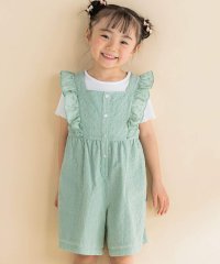 Noeil aime BeBe/コットンレース肩フリルサロペット(90~130cm)/506048355