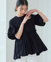 RUIRUE BOUTIQUE/ルイルエブティック RUIRUE BOUTIQUE 選べるデザイン 異素材フリルカットソー（Aタイプ/バルーン）/506051624
