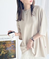Classical Elf/クラシカルエルフ Classical Elf 艶感素材で美シルエット。ダンボールビッグTシャツ/506052910