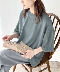 Classical Elf/艶感素材で美シルエット。ダンボールビッグTシャツ/506052910