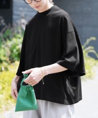 reca/レカ reca モックネック五分袖カットソー(belーbsー214)/506053484
