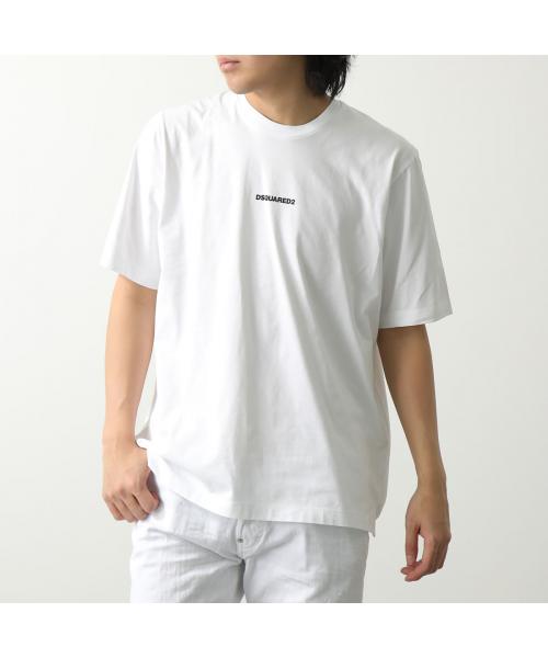 ディースクエアード 半袖 Tシャツ ホワイト ブラック S71GD1133 セール】ディースクエアード Dsquared2 DSQUARED2 Tシャツ