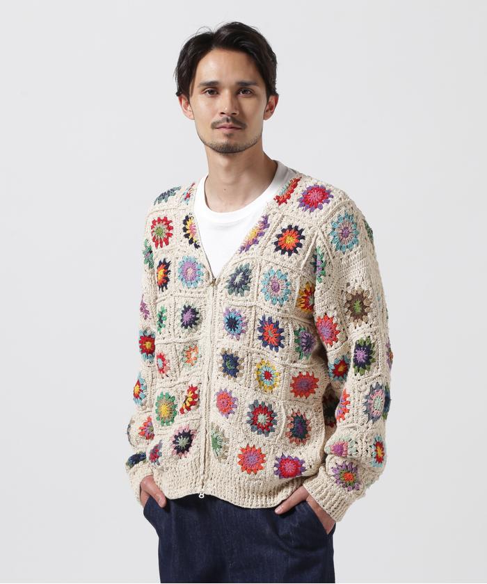 macmahon knitting mills Niche コットンカーディガン