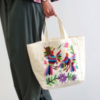 WOVEN/ウーヴン WOVEN 刺繍バッグ スモール トートバッグ otomi－s－bag－multi/506054250