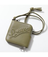 LOEWE/LOEWE フラグメントケース C565W70X02 レザー コインケース/506054419