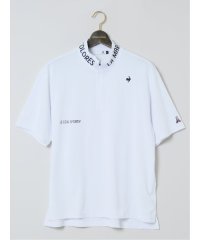 GRAND-BACK/【大きいサイズ】ルコックスポルティフ ゴルフ/le coq sportif GOLF ハーフジップ 半袖ポロシャツ/506054485