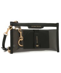 ANYA HINDMARCH/アニヤハインドマーチ ショルダーバッグ エブリシング ポーチ ミニバッグ ネックポーチ ブラック レディース ANYA HINDMARCH 5050925155/506054586