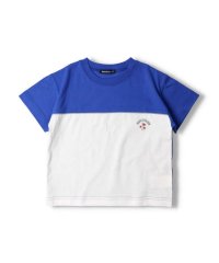 moujonjon/【子供服】 moujonjon (ムージョンジョン) バイカラー切替半袖Tシャツ 80cm～140cm M32818/506054814