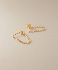 COCOSHNIK /K18キヘイチェーン フープピアス/506054830