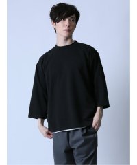 semanticdesign/ライトダンボール 7分袖&半袖Tシャツ アンサンブル メンズ Tシャツ カットソー カジュアル インナー トップス ギフト プレゼント/506055317