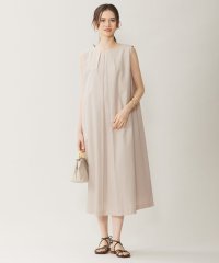 JIYU-KU(LARGE SIZE)/【WEB限定カラーあり・洗える】タッサーポプリンノースリーブ ワンピース/506055431