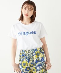 SHIPS Colors WOMEN/SHIPS Colors:FRINGUES ロゴ プリント TEE/506055513