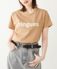 SHIPS Colors WOMEN/SHIPS Colors:FRINGUES ロゴ プリント TEE/506055513