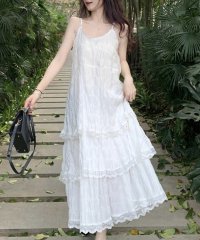 TeddyShop/テディショップ Teddyshop レディース ワッシャーティアードキャミワンピース/506055646