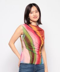 Desigual/波模様 チュール Tシャツ/505805534