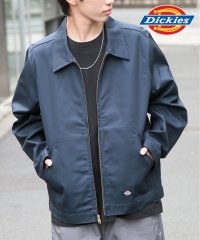 Dickies/【Dickies / ディッキーズ】JACKET FQ アウター ジャケット ブルゾン フロントジップ ワンポイント ステンカラー JT75/506006262