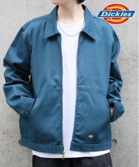 Dickies/【Dickies / ディッキーズ】JACKET FQ アウター ジャケット ブルゾン フロントジップ ワンポイント ステンカラー JT75/506006262