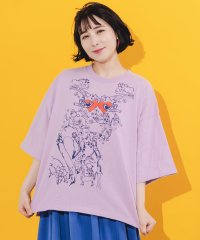 ScoLar/手描き風アニマルメルヘン柄Tシャツ/506050367