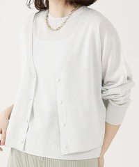 abahouse mavie/【アンサンブル対応】ウォッシャブルラメVネックカーディガン/506053660