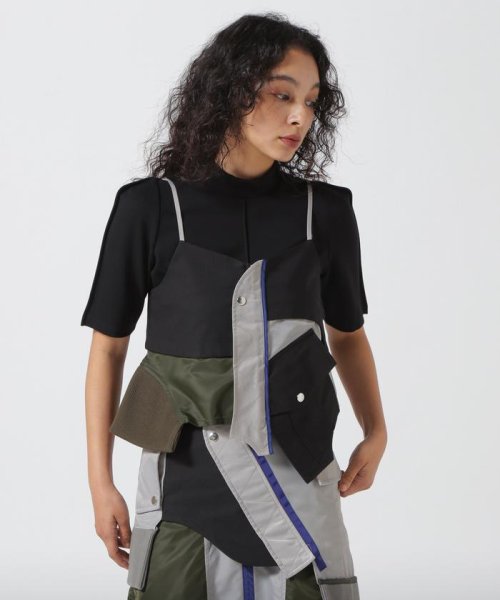 UN3D. MA-1 DOCKING BUSTIER - ビスチェ