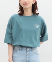 Honeys/刺繍ロゴゆるＴシャツ トップス Tシャツ ロゴT 半袖 オーバーサイズ UVカット /506057507