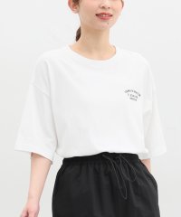 Honeys/刺繍ロゴゆるＴシャツ トップス Tシャツ ロゴT 半袖 オーバーサイズ UVカット /506057507