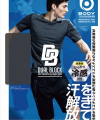 BODY TOUGHNESS/[BODY TOUGHNESS]冷感速乾デュアルブロックショートスリーブクルーネックシャツ/506057962