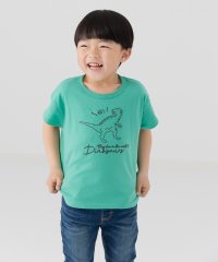 chil2/ステッチ刺繍半袖Tシャツ/506058246