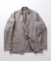 DISTINCTION MEN'S BIGI/ウールリネンミックスヘリンボーンジャケット/506058409