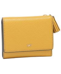 ANYA HINDMARCH/アニヤハインドマーチ 三つ折り財布 ピーピング アイズ 三つ折り ウォレット イエロー ブラウン レディース ANYA HINDMARCH 5050925191/506058435