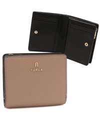 FURLA/フルラ 二つ折り財布 カメリア ミニ財布 ベージュ ブラウン レディース FURLA WP00307 HSC000 2724S WP00307HSC000272/506058445