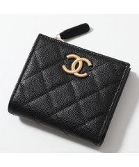 CHANEL/CHANEL 二つ折り財布 AP3526 B13703 MATELASSE マトラッセ/506058632