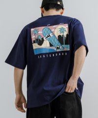 Rocky Monroe/プリントT 半袖 Tシャツ メンズ レディース カットソー クルーネック イラスト ヘビーウェイト オーバーサイズ ビッグシルエット リラックス ゆったり ルー/506058712