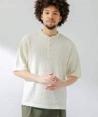 URBAN RESEARCH Sonny Label/ワッフルヘンリーショートスリーブTシャツ/506059012