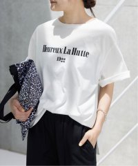 SLOBE IENA/La Hutte / ラ・ユット SLOBE別注 ロゴTシャツ/506059458