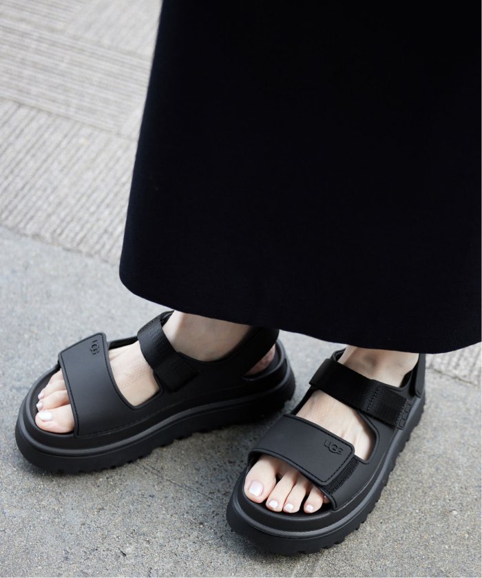 UGG ゴールデングロウ 2024年最新モデル ブラック23センチ（UGG