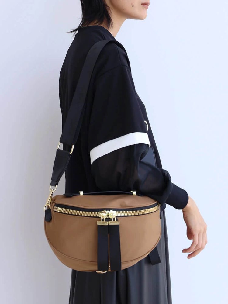 PECHINCHARペシンシャメタルファスナーショルダーバッグ とろし PECHINCHARペシンシャメタルファスナーショルダーバッグ とろし