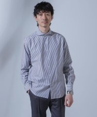 nano・universe/「N SHIRTS」AntiSoaked(R)汗染み防止ホリゾンタルカラーシャツ長袖/505920321