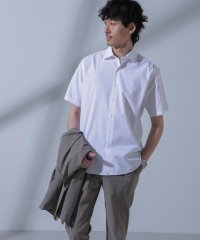 NANO universe/「N SHIRTS」AntiSoaked(R)汗染み防止セミワイドカラーシャツ半袖/505920322